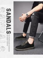 Zapatos De Cuero Para Hombre Casual Impermeables Vulcanizados Cómodos Talla Grande 39-44 Zapatos De Primavera Ajuste True to Size - details 5