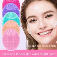 Cepillo De Limpieza Facial De Silicona Para Bebés Cepillo De Baño Suave Con Pelo Redondo Para Limpiar Pores Uso Doméstico - details 3