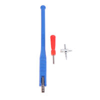 Herramienta De Reparación De Neumáticos Con Tubo De Alambre De Válvula De Metal Sacacorchos De Válvula De Neumático Para Coches Y Motocicletas Accesorios De Auto - details 1