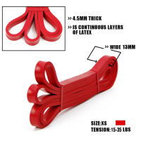 Banda De Resistencia De Látex Para Pilates Y Ejercicios De Fuerza Resistente Auxiliar De Agarre Para Deportes Y Entrenamiento De Fitness Equipo De Elasticidad Para Brazos Piernas Abdomen Y Espalda - details 10