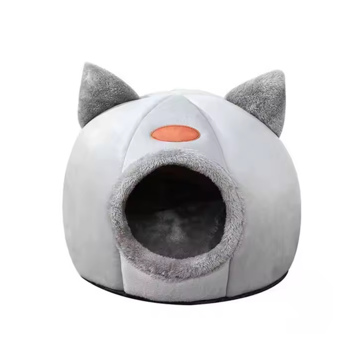 Cama Para Gato Multiforme Caliente Fácil De Limpiar Hogar De Descanso Portátil Para Mascotas Apto Para Gatos Y Perros Material De Corduroy - 1