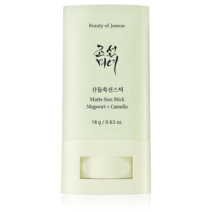 Beauty of Joseon - Matte Sun Stick Mugwort + Camelia 18 g, protector solar en barra SPF 50+ con acabado mate, control… — oferta en Miravia