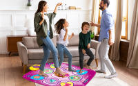 Alfombrilla de Baile Electrónica con Luces LED Ajustable Volumen Incorporado Música 5 Modos de Juego para Regalos de Navidad y Cumpleaños para Niñas Juguetes Interés: Música - details 2