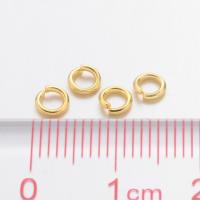 Anillos De Salto De Latón 1100pcs/50g Sin Cadmio Ni Plomo Dorados 20 Onzas 4x0.8mm Diámetro Interior: 2.4mm Para Joyería Y Manualidades - details 2