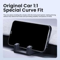 Soporte Antideslizante Para Teléfono Móvil En Tablero Para Tesla Model 3 Highland 2024 Clip Para Ventilador Del Coche Negro Material De Silicona - details 2