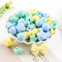 63pcs Cuentas De Silicona En Forma De Mariposa Nudo Estrella Corona Para Crear Joyería Accesorios DIY Para Bolígrafos Y Llaveros - details 3