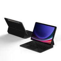 Teclado Mágico HUWEI Para Tableta Samsung Galaxy Tab S9 FE plus S7 FE S8 12.4'' Funda Inteligente Con Teclado Portugués Español Coreano Compatible Con Modelos S7 S8 S9 - details 14