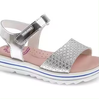 Sandalias marca Pablosky modelo 477754 para niña en color metal - 1