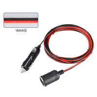 Extensor De Enchufe Para Coche 24V 12V Con Fusible De 15A Cable De Cargador 3.6m 1.5m Accesorios Automotrices Socket Splitter - details 6