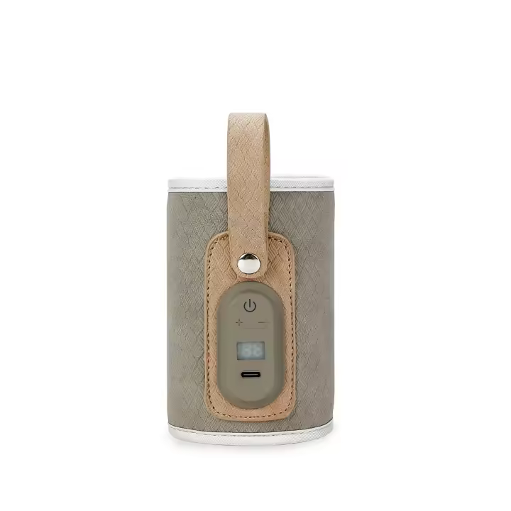 Calentador portátil de biberones para bebé, bolsa con termostato para leche materna, para viaje - 1