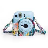 Funda Protectora De Cuero PU Para Cámara Instantánea Fujifilm Instax Mini 12 Con Correa Ajustable Y Almacenamiento Color Brillante - details 8
