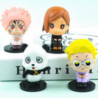 Figura De Anime Jujutsu Kaisen Set De Juguetes PVC De 6.5cm Itadori Yuji Satoru Gojo Fushiguro Megumi Kugisaki Nobara Decoración Para Coche Regalos Para Adultos - details 3