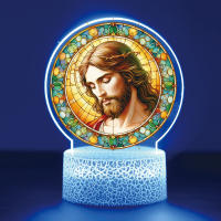 Lámpara Nocturna LED De Jesus Para Decoración De Habitación USB Regalo De Navidad Luz De Regalo Para Fiesta De Año Nuevo - details 10