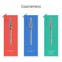 HYTOOS Bits De Taladro Para Uñas Cono Doble 15mm Taper Carburo Herramienta De Limpieza De Cutícula Y Eliminación De Gel Suave - details 0