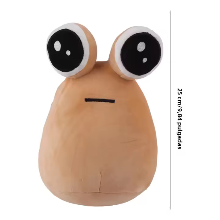 Peluche De Anime Kawaii Mi Alienigena Pou Muñeco De Peluche Animal Para Decoración De Sofa Y Habitación Regalo De Navidad Y Cumpleaños Para Niños - 1