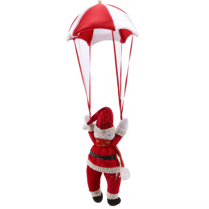 Decoración De Ceilings Con Paracaídas De Papá Noel Y Payaso De Navidad Para Fiesta Navideña Artículos De Decoración De Colgante De Esquiador - 1