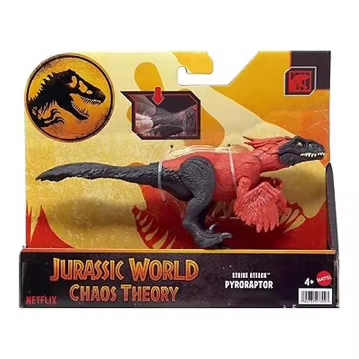 Jurassic World Pyroraptor Attack Bite Dinosaurio de Juguete JCL56 - 1