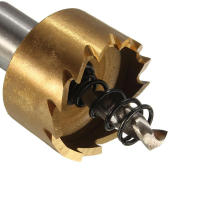 Juego De 5 Piezas De Taladro De Acero Inoxidable Con Herramientas De Corte De Aleación De Metal Taladro De Alta Velocidad 16/18.5/20/25/30mm Con Llaves - details 5