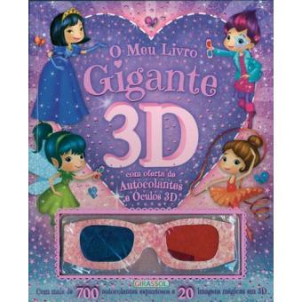 Libro O MEU LIVRO GIGANTE 3D COM AUTOCOLANTES. Editorial GIRASSOL EDIÇOES  Autor VV.AA. ISBN 9789896336905
