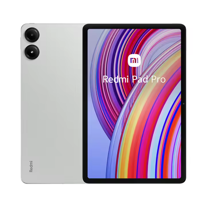 Xiaomi Redmi Pad Pro Tablet 6GB/128GB WiFi Pantalla 12.1" Resolución 2560x1600+ Tasa refresco 240 Hz Cámara trasera 8MP 4 Altavoces Procesador Snapdragon® S7 Gen 2 Mobile Platform Batería 10000 mAh Carga 33W - 1