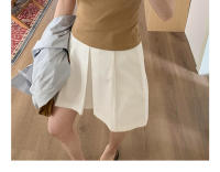 Top Corto De Verano Para Mujer Sin Mangas En Estilo Casual Suéter De Encaje Con Ribbing Solido Camiseta De O-Neck Moda Urban Streetwear - details 34