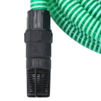 vidaXL Manguera de succión con conectores de PVC PVC verde 26 mm 7 m - details 2