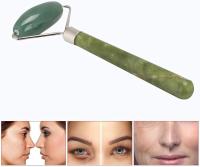 YUMO HOUSE-Rodillo de masaje facial, rodillo de piedra de jade, masajeador facial, estiramiento de la piel, instrumento de masaje facial antiarrugas/Rodet de massatge facial, rodet de pedra de jade, massatges facial, estirament de la pell - details 3