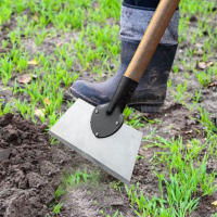 Shovel De Jardín Multifuncional De Acero Mángano 18/25/30cm Escarificador Para Riego Y Plantación Herramienta De Limpieza Para El Jardín - details 5