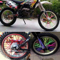 Cubiertas De Rueda Para Motocicleta Universal 72 Piezas 10 Colores Protector De Bisagras Accesorios Para Bicicletas De Tierra - details 2