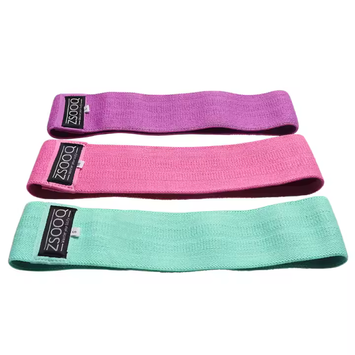 Banda De Resistencia De Tela Antideslizante Para Yoga Y Ejercicios De Glúteos Equipo De Entrenamiento De Musculación Non-slip Booty Workout Trainer Thicken Bands - 1