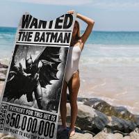 Toalla De Playa Batman El Caballero Oscuro Anime Absorbente Suave Para Niños Regalo Ideal Para Viajes Camping Gimnasio Tamaño 30x60 Cm - details 10