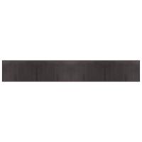 vidaXL Alfombra rectangular bambú 60x400 cm Color Negro,  Natural,  Natural claro y mas Alfombras de área  Alfombra de Piso para Sala de Estar Dormitorio Habitación Salón - details 2
