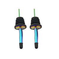 Tapa De Vino De Acero Inoxidable Con Desbordamiento Para Licor Y Alcohol Dispensador De Botella Accesorios De Vino Con Cierre - details 41