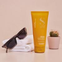 Alfaparf Sunshine After-Sun Treatment 200 Ml. | Tratamiento intensivo que repara y nutre en profundidad el cabello dañado por el sol, el cloro y la sal del mar, restaurando su hidratación y suavidad. - details 1