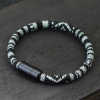 Nuevo Pulsera Bohemio Para Hombres Y Mujeres Con Cierre Magnético Cordón Pulsera Etnia Amistad Joyería Cadena De Correa Brazalete - details 6