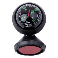 Bola De Navegación Para Coche Con Ventosa Y Rotación De 360 Grados Compás Impermeable De Alta Calidad Decorativo Para Vehículo Negro 1Pc - details 2