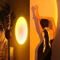 Lámpara De Proyección LED USB Para Decoración De Hogar Luz Nocturna Portátil Para Ambiente De Buena Temperatura Para Dormitorio Y Sala De Estar Fotografía De Neón - details 0