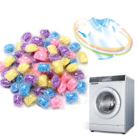 100-200Pcs Cápsulas De Detergente Líquido Antiestático Para Lavar Ropa Con Fragancia Herramientas De Limpieza Doméstica - details 6