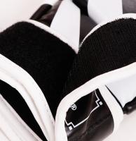 Guantes De Boxeo De Entrenamiento Medio Dedo PU Cuero Para MMA Y Muay Thai Competición Guantes De Prensa De Espuma Unisex - details 8