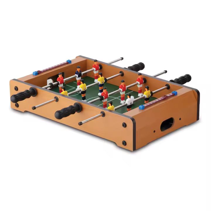 Devessport Futbolín de Sobremesa para Niños - Jugadores Rojos y Blancos - Incluye Marcadores y Bola - 1
