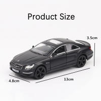 Coche De Juguete a Escala 1/36 Mercedes Benz CLS AMG Metálico Con Llantas De Goma Puertas Abatibles Función De Retroceso Regalo Para Niños - details 0