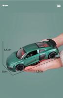 Audi R8 V10 plus Modelo De Coche Deportivo a Escala 1:24 Aleación De Simulación Juguete De Coche Super Para Niños Regalo Colección Miniatura Con Retroceso - details 5