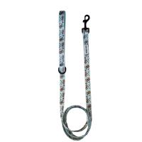 Correa Estampada para perro. Anilla en el asa para colgar el porta bolsas. Hebilla negra de aleación de Zinc. Marca Lila Dogs - details 1