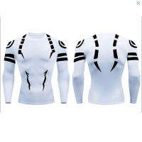 Camiseta De Compresión Para Hombre Jujutsu Kaisen Anime 3D Estampado Ropa Deportiva Para Gimnasio Quick Dry Camiseta De Entrenamiento - details 8
