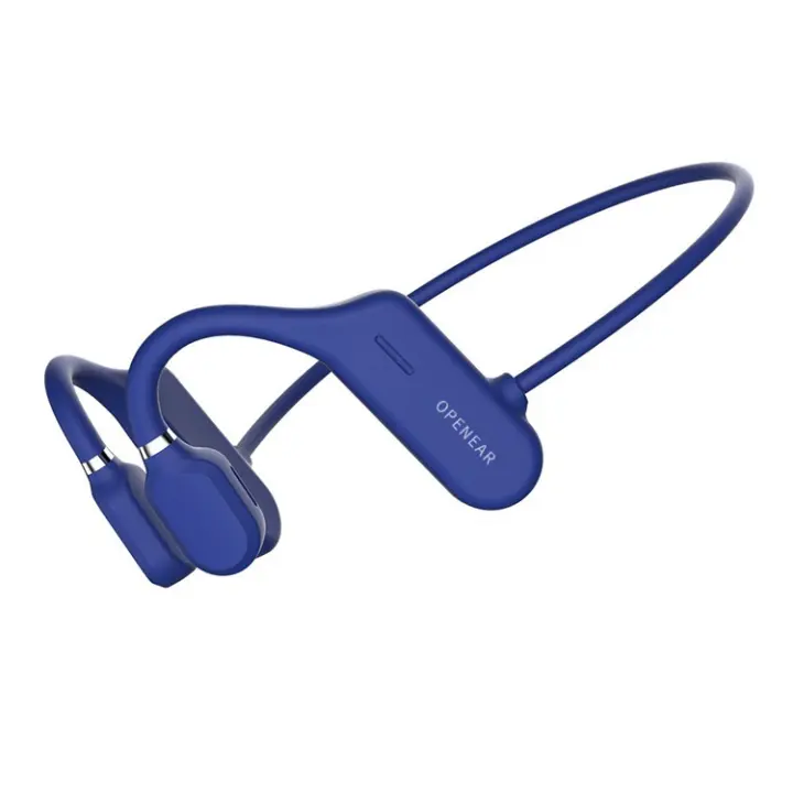 PORCHEDDU Auriculares Interiores, impermeables y antitánspirantes Bluetooth 5,0 with Micrófono, adecuados para trotar, Correr, conducir, cycling, senderism, use interior y exterior - 1
