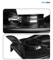 Cubierta De Polvo Para Máquina De Trabajar Ángulo 180mm 7” Kit De Corte Con Cubierta De Recolección De Polvo Completa Con Resguardo Para Aspiradora - details 2