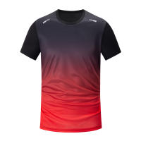 Pack De 4/1/2 Camisetas Deportivas Para Hombres Con Gradiente Secado Rápido Casual Manga Corta Multicolor Talla Mixta Running Fitness - details 6