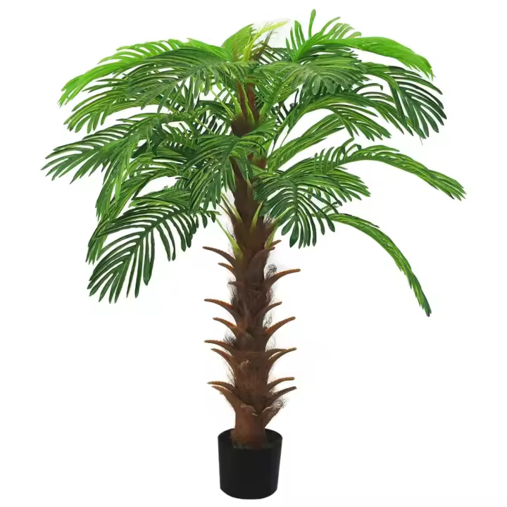 Palmera Cycas artificial con macetero 140 cm Verde - 1