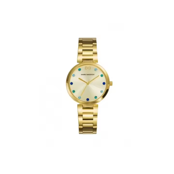 Reloj Mujer Dorado Mark Maddox Mm0114-97 - 1