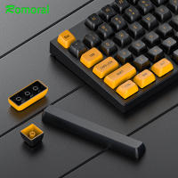 GMK Keycaps Set De 150 Teclas Doble Choque CSA Perfil PBT Para Teclado Mecánico De Juego Capas Negras Y Naranjas - details 1
